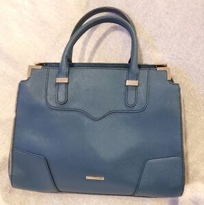 Rebecca Minkoff Amorous Satchel 2-way Teal Handbag